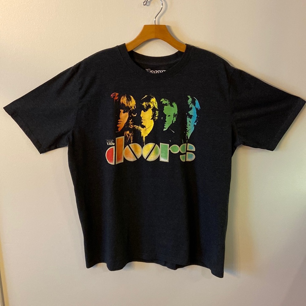 The Doors Charcoal T Shirt Size 2XL
